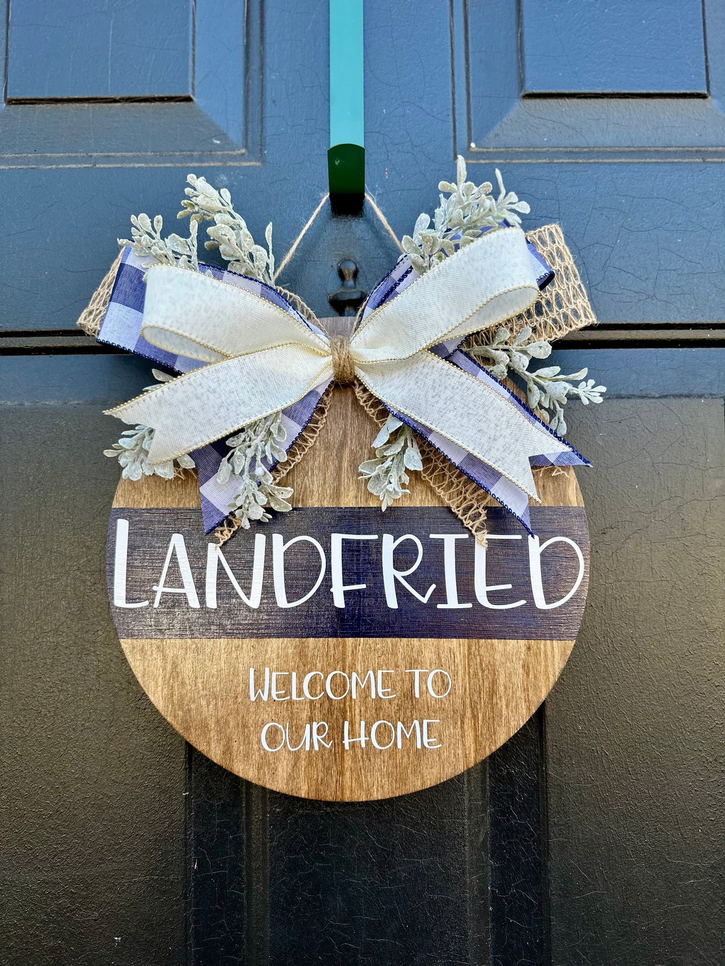 Personalized Welcome Sign