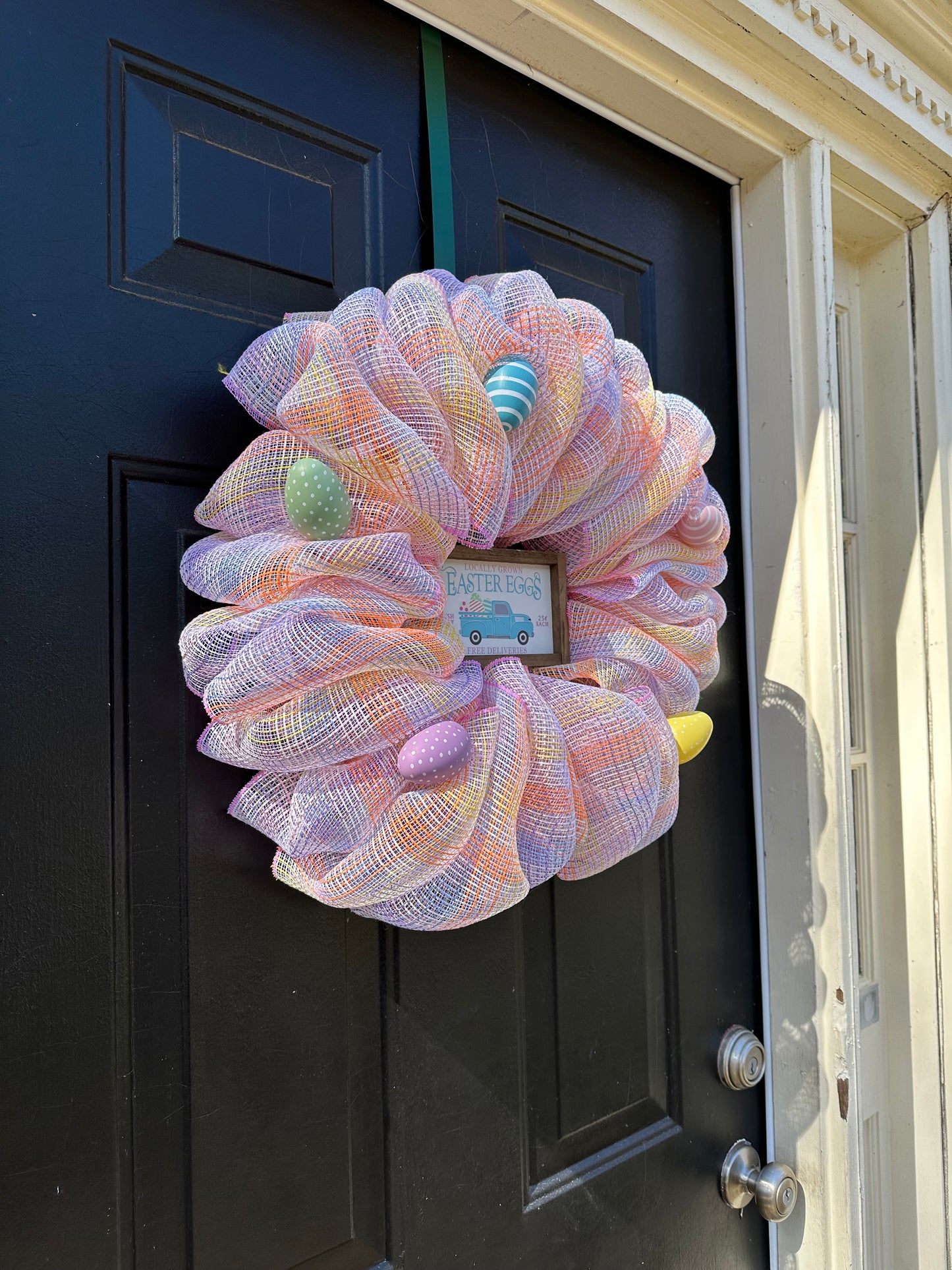 Pastel Easter Egg Wreath