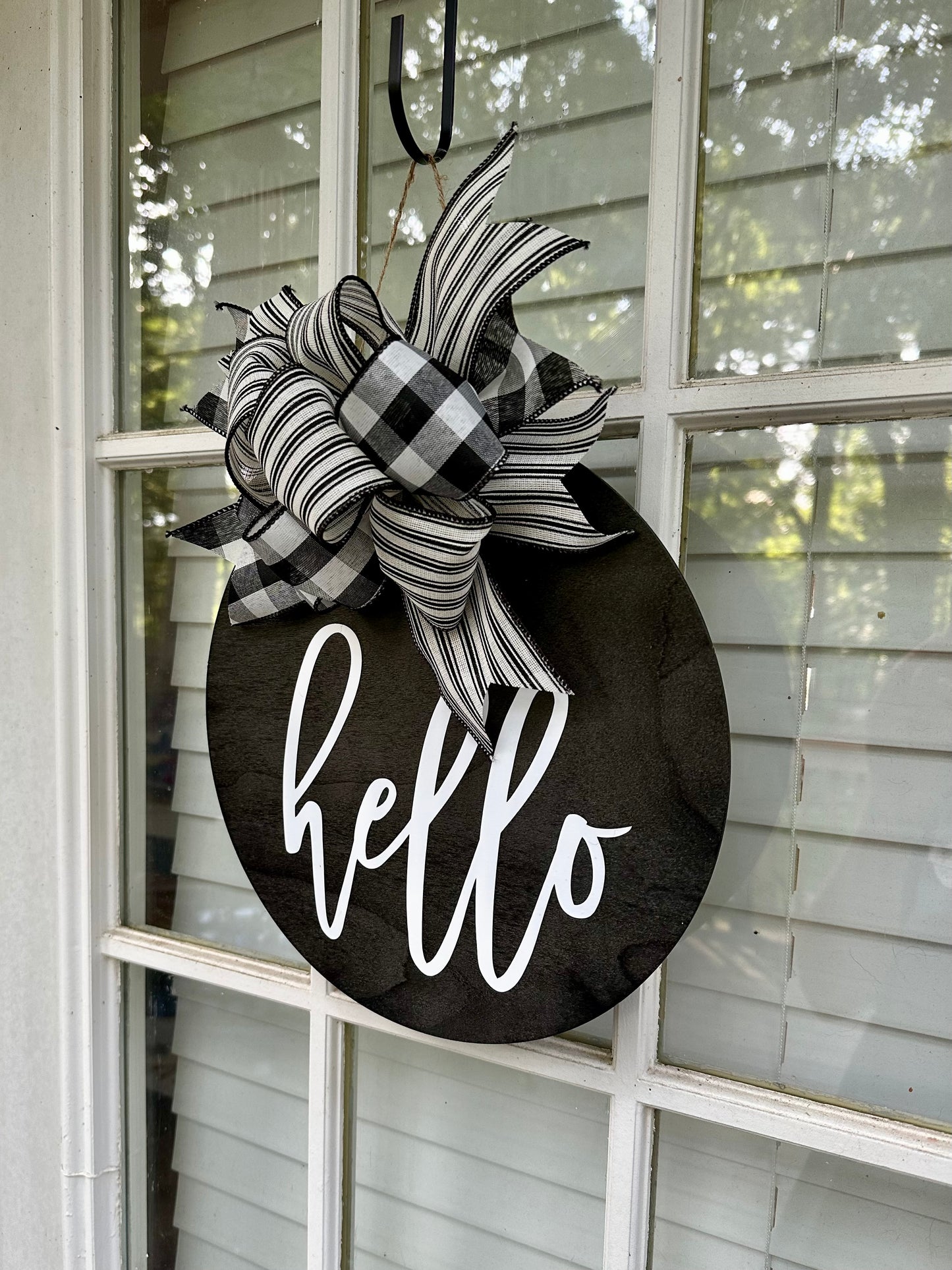 Black Door Hanger #2