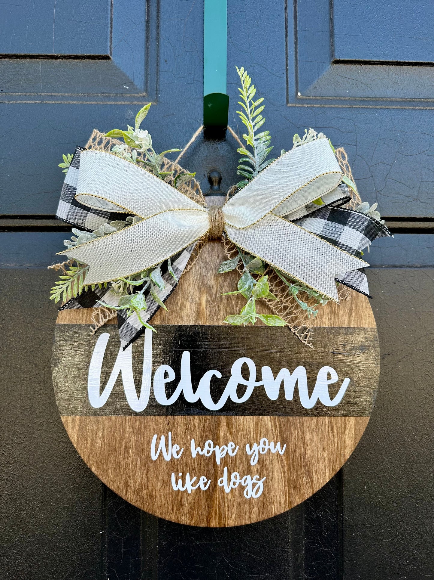 Dogs Welcome Sign