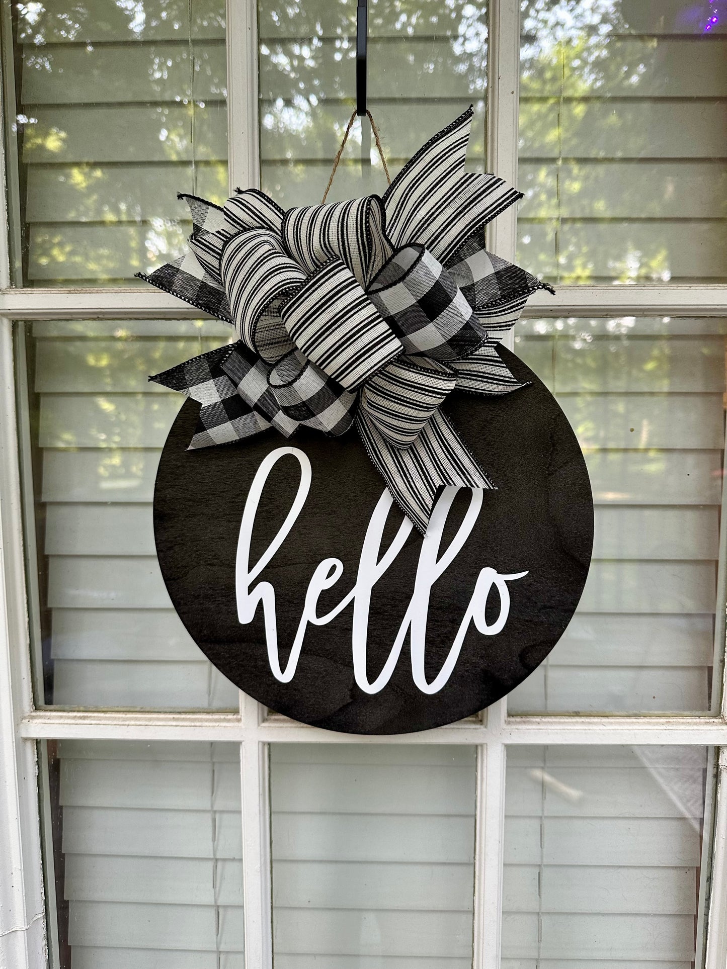 Black Door Hanger #2