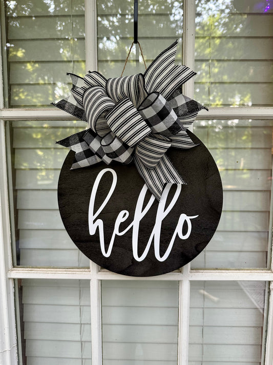 Black Door Hanger #2
