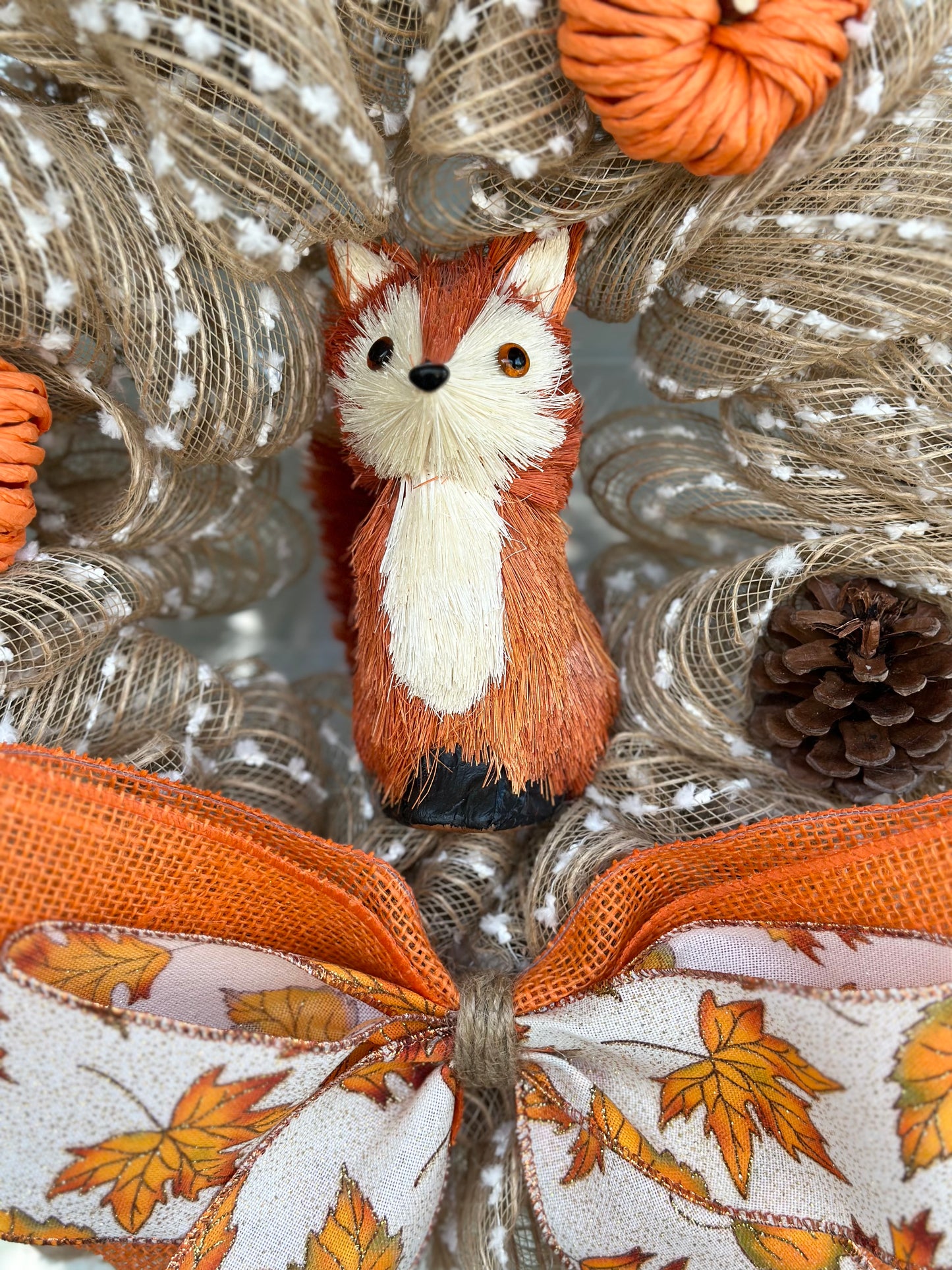 Foxy Fall Wreath