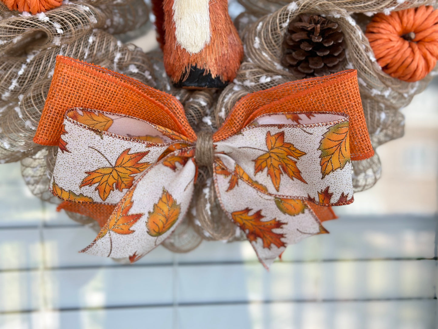 Foxy Fall Wreath