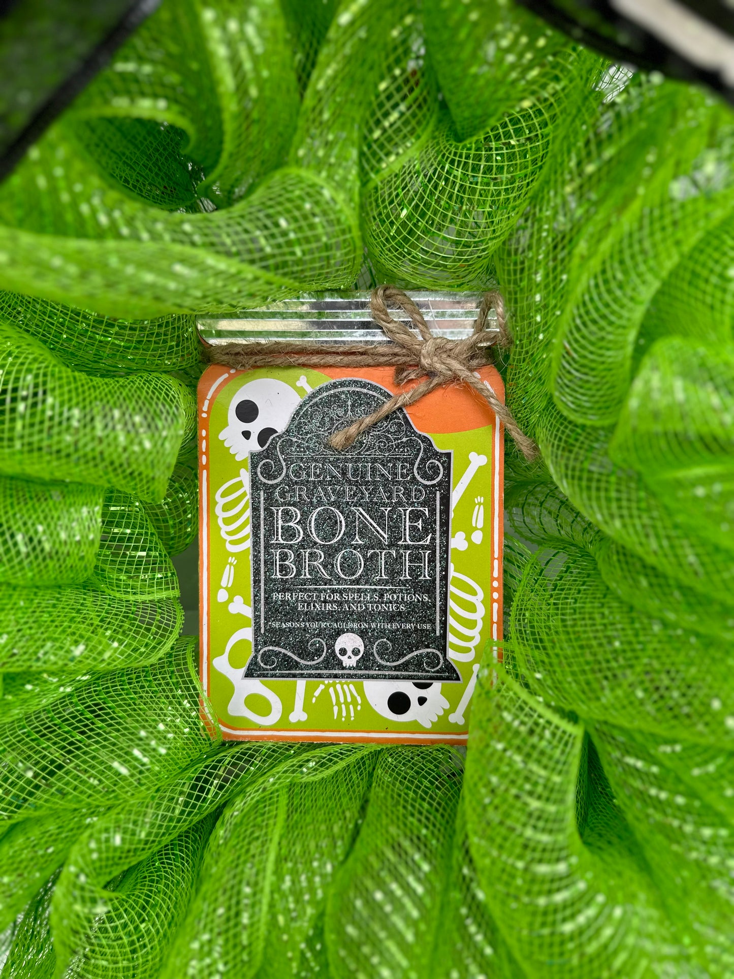 Graveyard Bone Broth Wreath