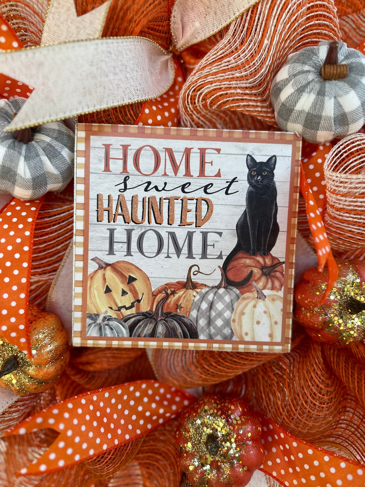Haunted Home Wreath