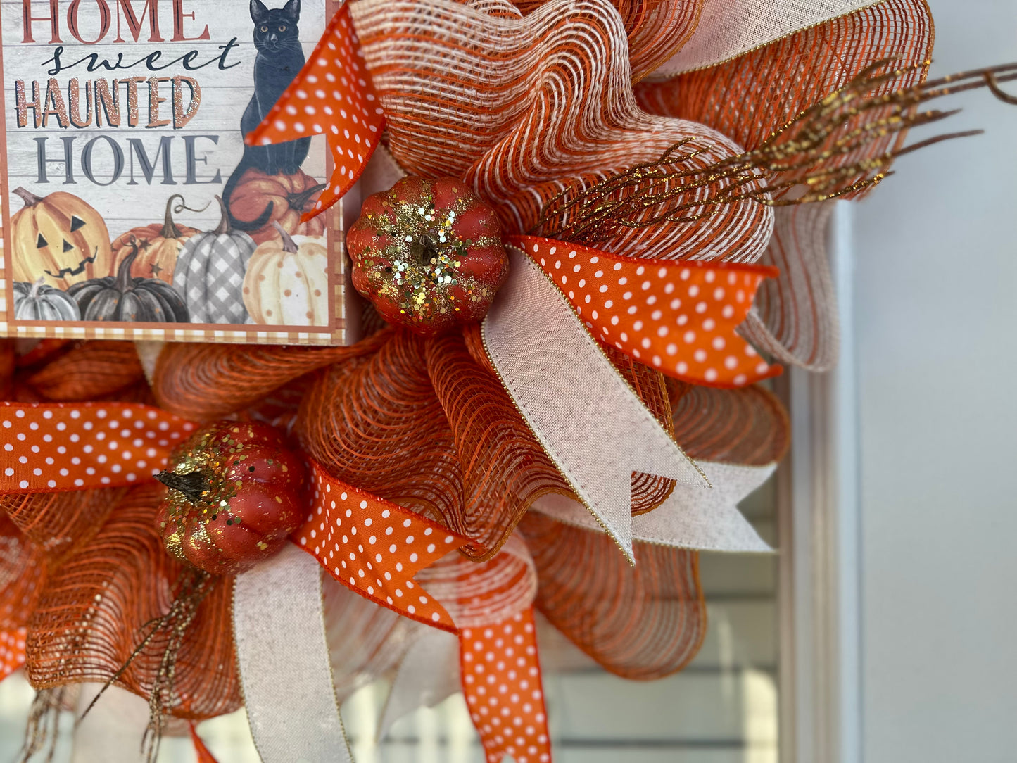 Haunted Home Wreath