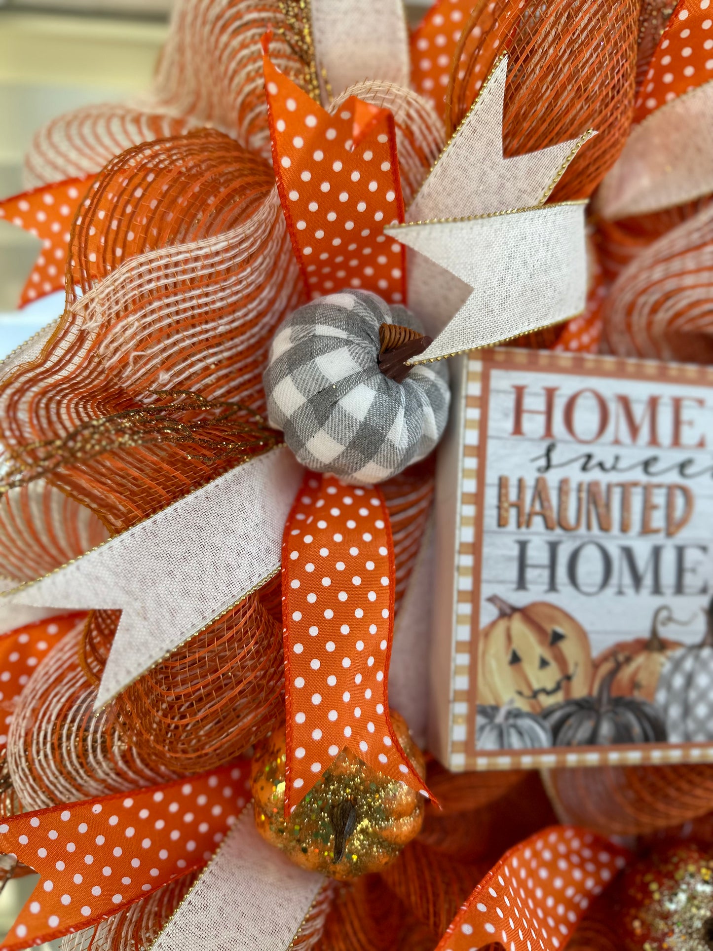 Haunted Home Wreath