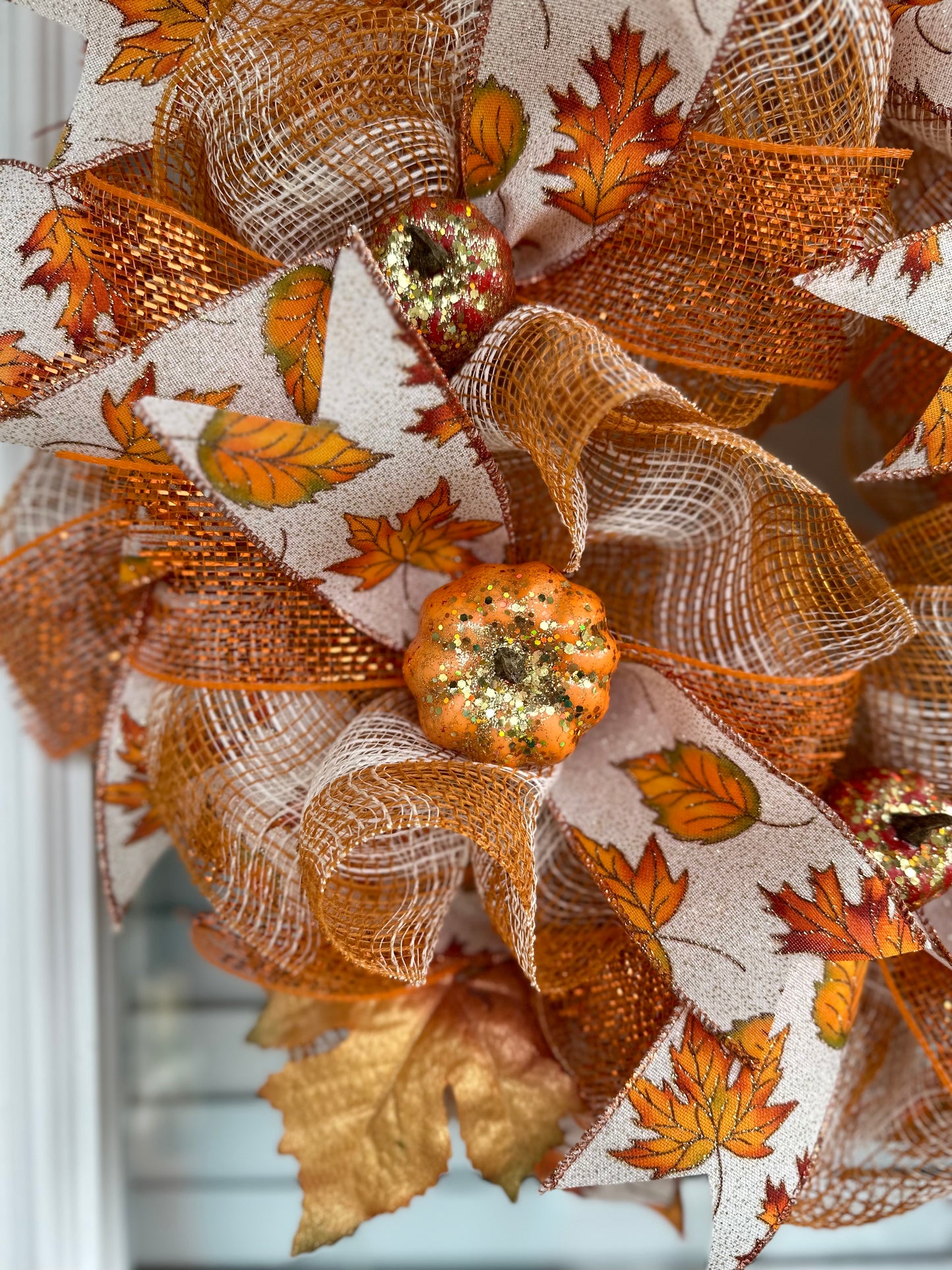 Thankful Pumpkin Wreath